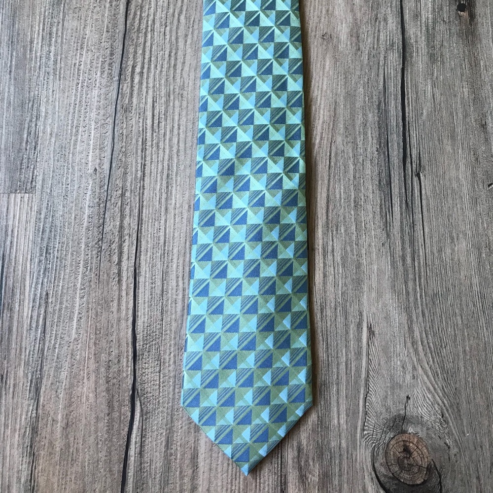 Van Heusen | 3.5” blue/green tie